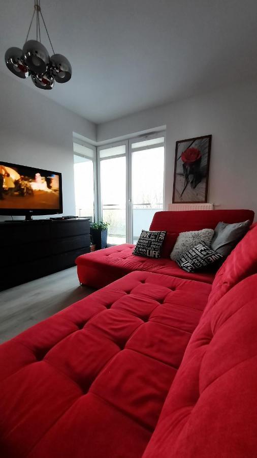 Apartament Widok Z Tarasami Оструда Экстерьер фото